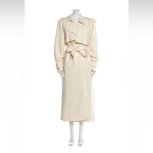 Camilla and Marc cream Maxi trench coat size S/M